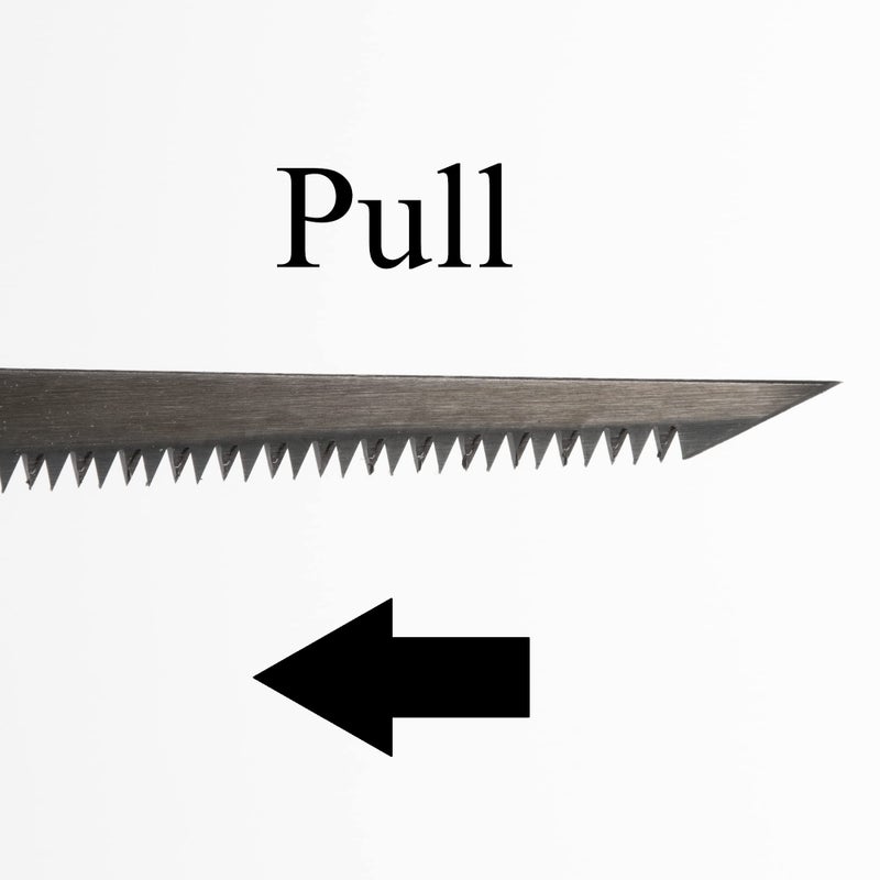 KAKURI Japanese Keyhole Saw for Woodworking 4-3/4" Made in JAPAN, Japanese Hand Pull Jab Saw Tool for Precision Cutting, Curved Cutting, Razor Sharp Japanese Steel Blade, Wood Handle - Image 2