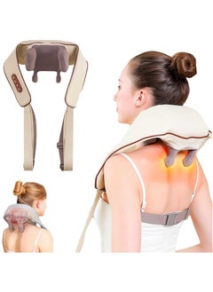 DubaiGallery Massagers for Neck and Shoulder with Heat, Shiatsu Neck and Back Massager with Heat, Electric Shoulder Massagers Deep Tissue Kneading, Simulated Manual Massage  - Image 1