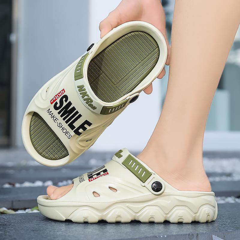 Popular Men'S Slippers Flip-Flops Non-Slip Wear-Resistant Anti-Odor Summer Outdoor Wear Thick-Soled - Image 2