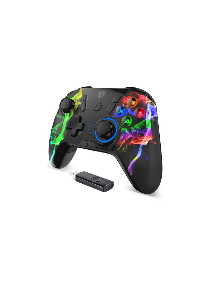 9110 Wireless Gamepad, PC Joystick, 2.4G Gaming Controller for PC Windows, Laptop, Computer, PS3, Android Smart TV Box - Image 1