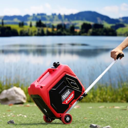 Erayak Wheel Kit For Portable Generators with Extending Telescopic Handle, Never-Flat Tires, Portable Generators Accessories - Image 5