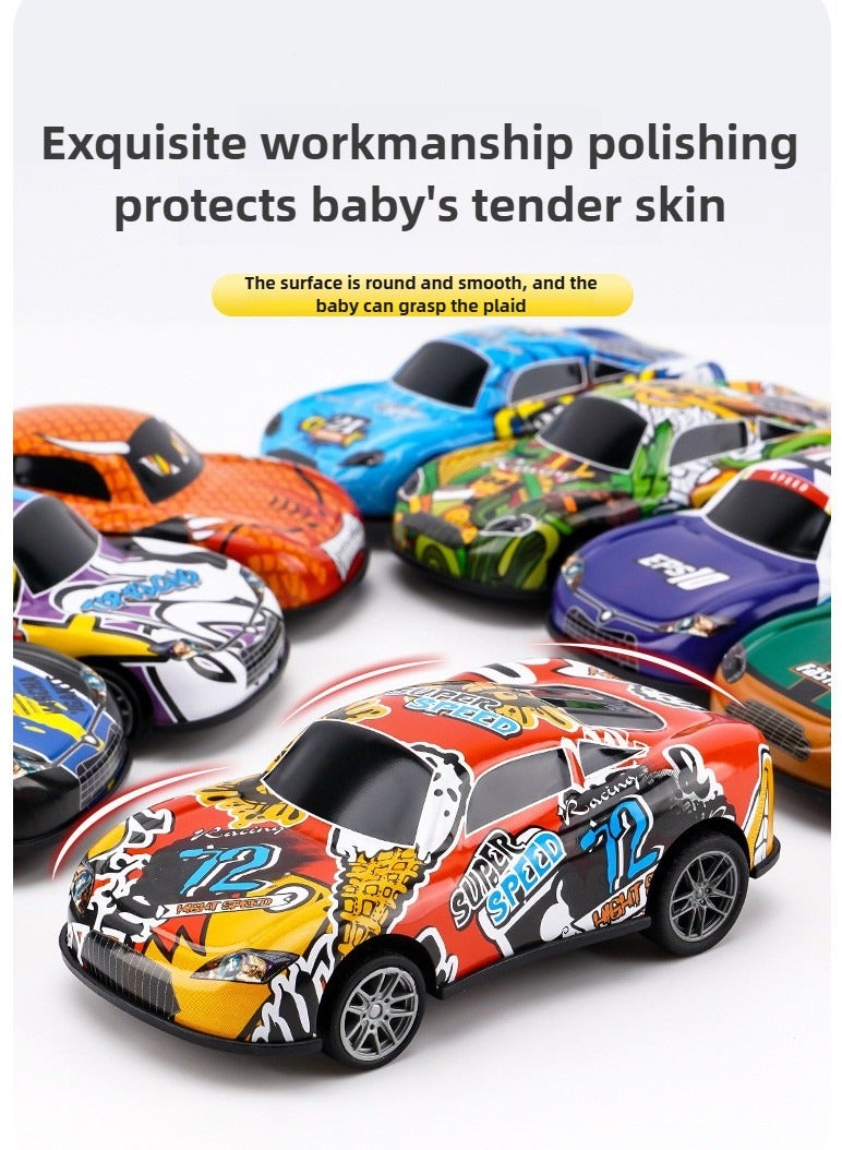 Haidue 40 Toy Car Party Gift Pull Back Racing Toy Mini Kids Toy Boy Girl Toddler Party Goodie Bag for kids 3-13 years old Boy Girl Gift with map and storage box  (toy car style random) - Image 3