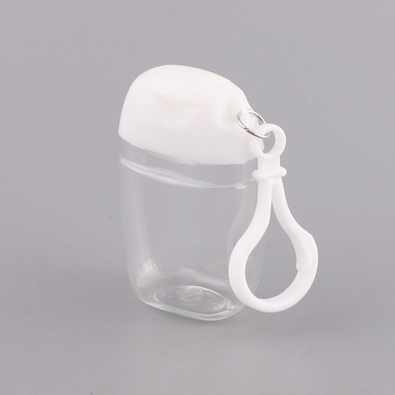 Beaupretty 36 Pcs Flip Cap Bottle with Hook Refillable Travel Bottles Multi-function Empty Bottles Empty Hand Bottles Practical Small Bottles Leakproof Travel Bottles Keychain Hand Dispenser - Image 2