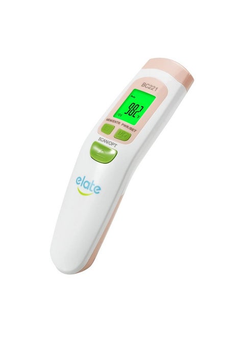 Non Contact/No Touch Digital Forehead Thermometer For Adults Kids And Babies. Accurate Hospital Medical Grade Touchless Temporal Thermometer Fsa Hsa Approved Pink