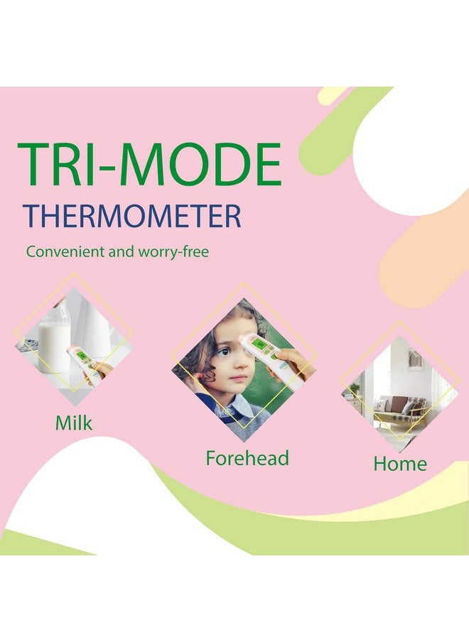Elate - Non Contact/No Touch Digital Forehead Thermometer For Adults Kids And Babies. Accurate Hospital Medical Grade Touchless Temporal Thermometer Fsa Hsa Approved Pink - Image 1