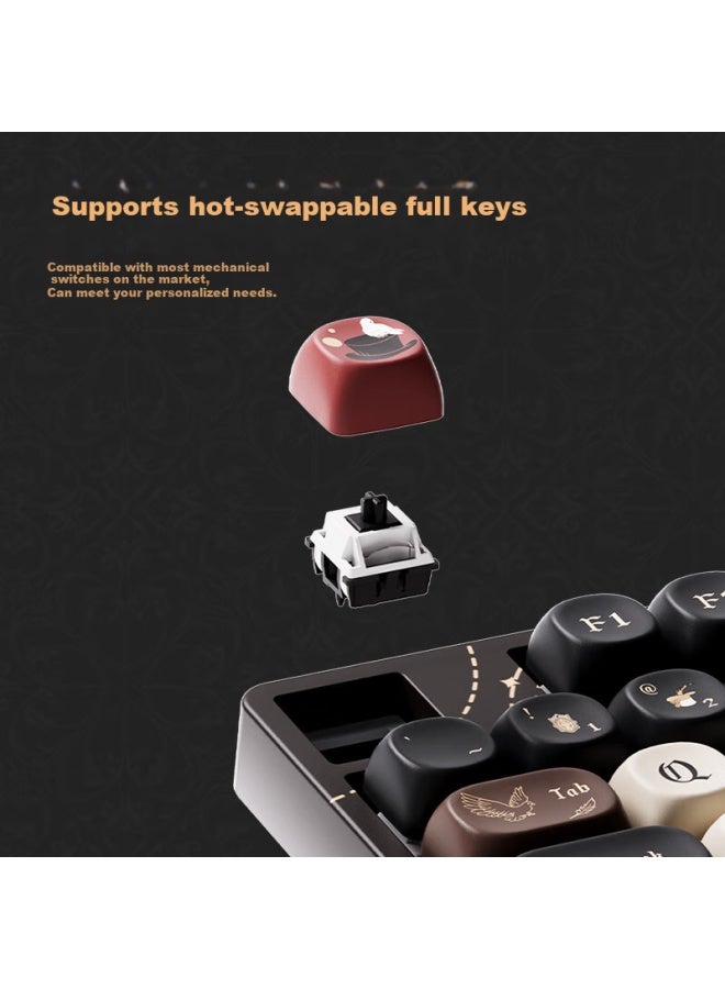 Akko 5108b Plus The Master Of Mystery Collaboration Mechanical Keyboard By Kailh Three-mode Rgb Hot-swappable Pbt Sublimation Gaming Keyboard - Image 2