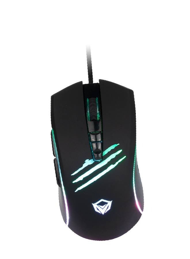 ميشين لوحة ماوس+ ماوس للألعاب من Meetion، C011 (2 في 1) - أسود - Image 2