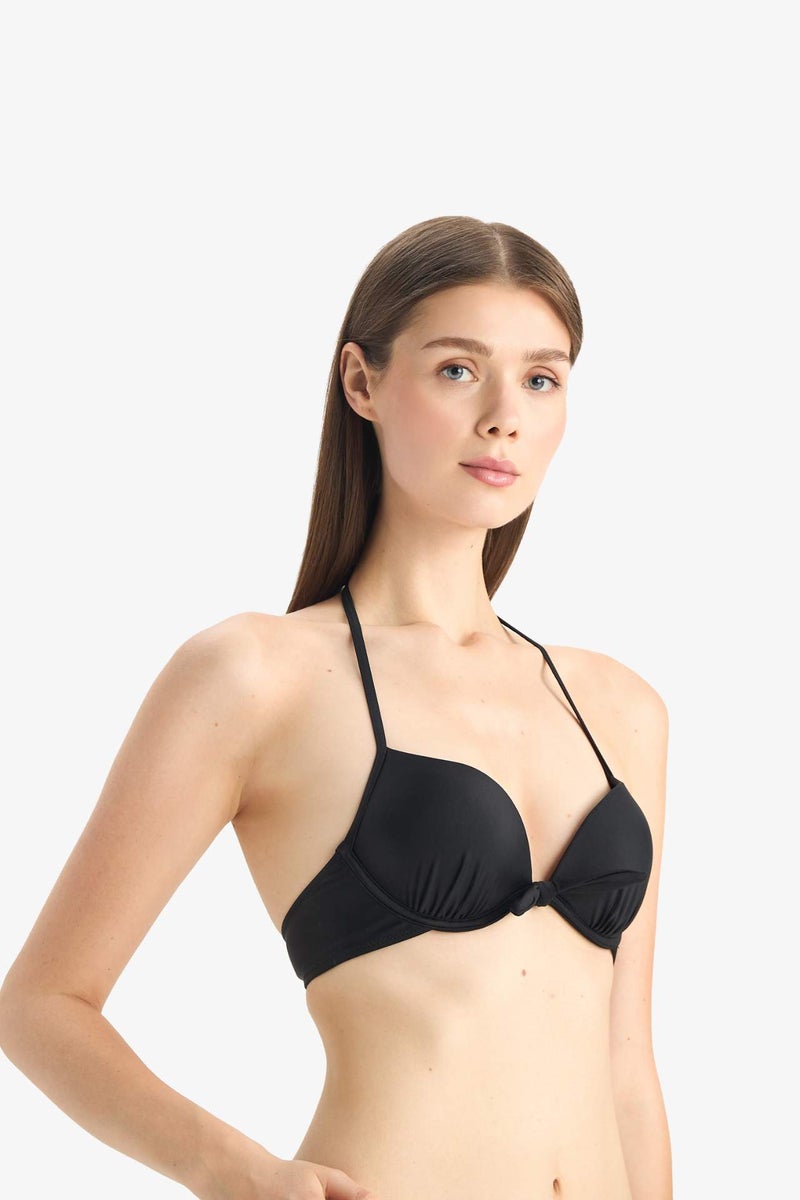 DeFacto Fall in Love Regular Fit Bikini Top - Image 4