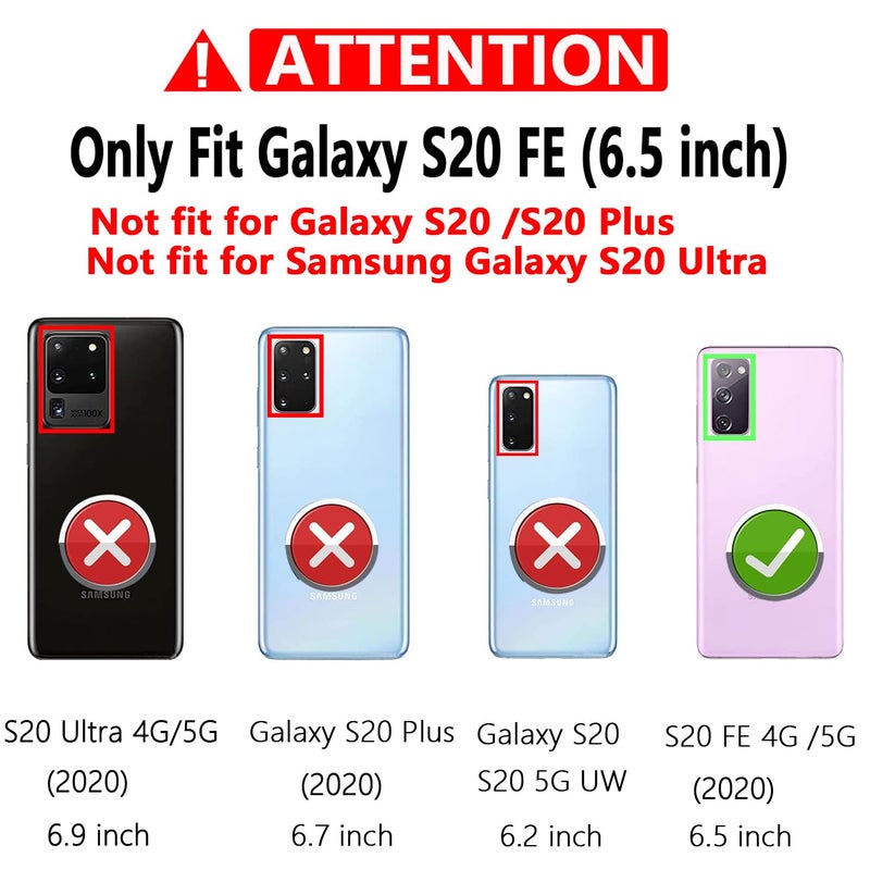 yuanming for Galaxy S20 FE 5G Case,[Military Grade Drop Tested] with HD Screen Protector,Dual Layer Protective Heavy Duty Cell Phone Cover Non-Slip Shockproof Case for Samsung Galaxy S20 FE (Dark Green) - Image 2
