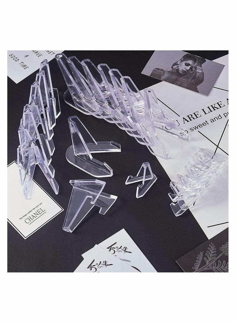 KASTWAVE 24 عبوة 3 أحجام حاملات أكريليك شفافة لعرض العملات وساعات الجيب والكبسولات وميداليات التحدي والرقائق - Image 5