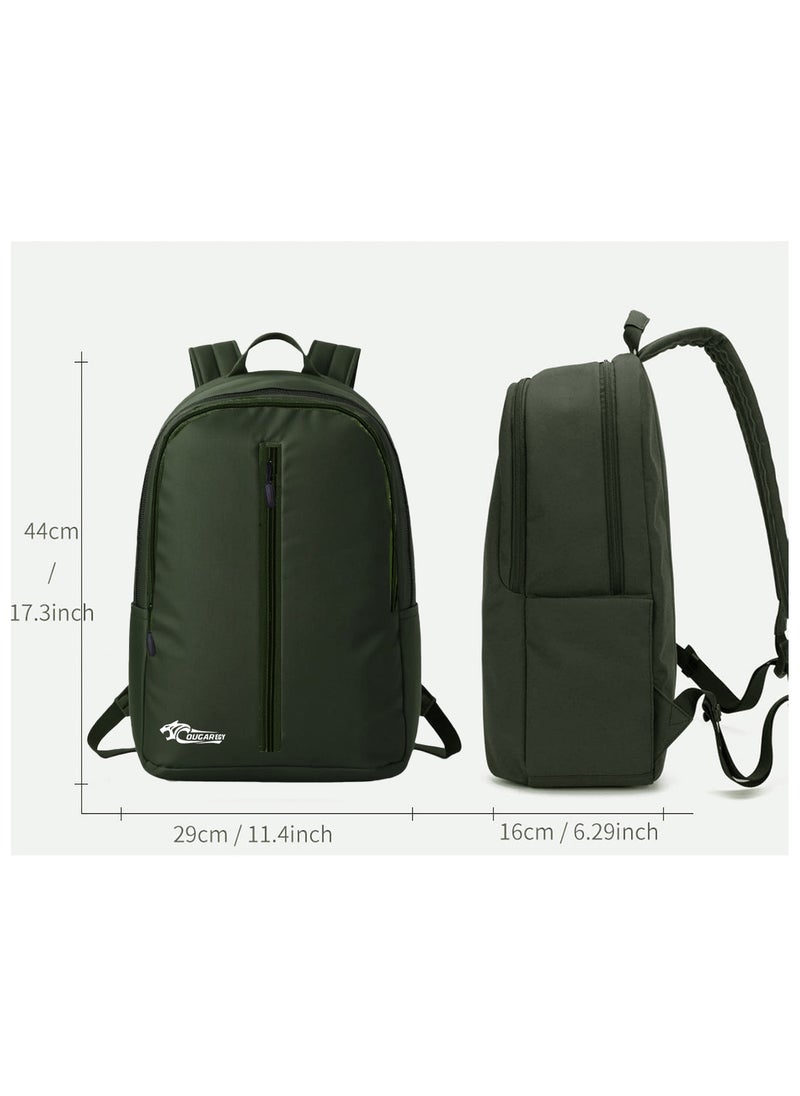 Cougar - COUGAR-EGY Laptop Backpack Slim Laptop Backpack for School and Travel Laptop Backpack, Laptop bag for Business Travel College Women Men Unisex Model: s36 (GREEN) - Image 1