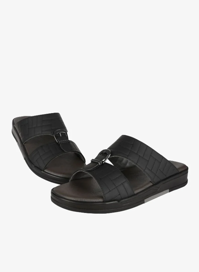 Barjeel Uno Barjeel Uno Mens Elegant Sandals SP-115 Black