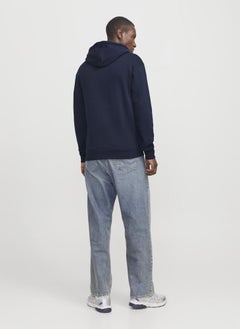 JACK & JONES Logo Print Pull Over Hoodie  - Image 2