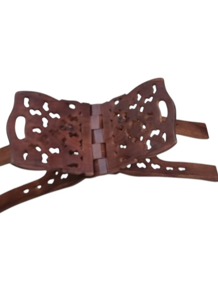 Large Wooden Floor Quran Holder Stand
