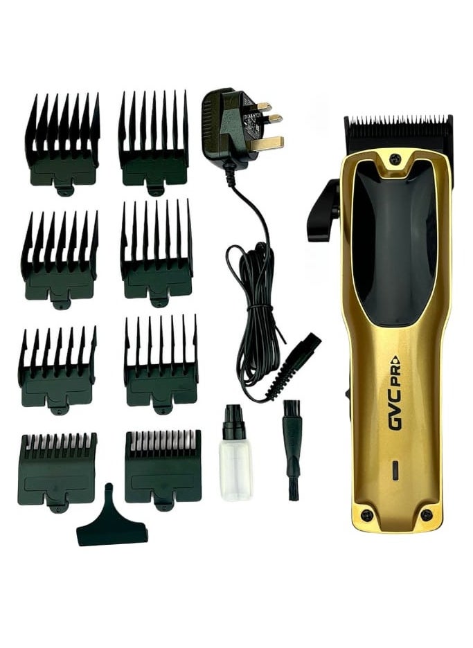 gvc pro - GVC Pro GVC-8880G Beard Trimmer: High-Performance Cordless Grooming Device Featuring 2-Year Warranty, Multiple Combs, and Superior Battery Life - Image 1