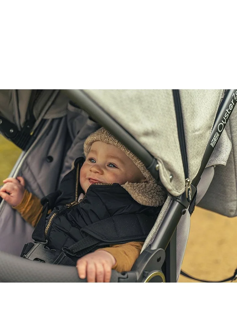 أويستر Zero Gravity Baby Stroller Suitable From Birth to 22 kg- Mercury