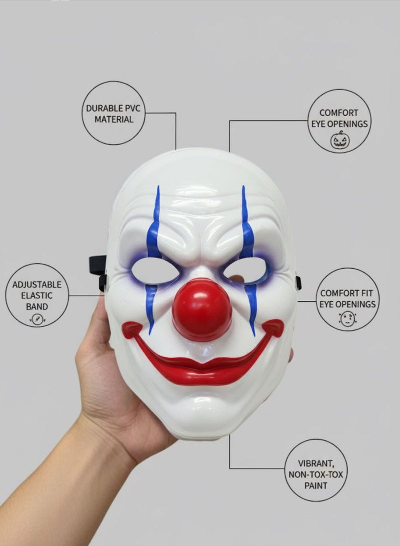 FEELINGS Halloween Clown Mask 23X18CM - Image 4