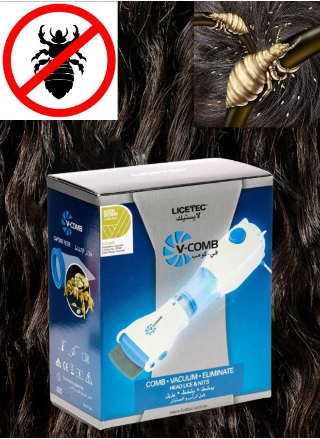 Licetec V-Comb - Lisetec V-Comp device for lice and nits - Image 1