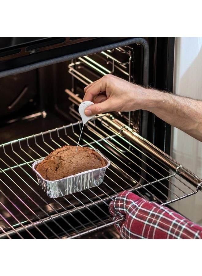 HOMESTAR Cake Tester, 2 Packs Cake Testers for Baking and Cakes Testing Stick Doneness Endurance CakeTester Skewer 7.9 in Stainless Steel - Image 2