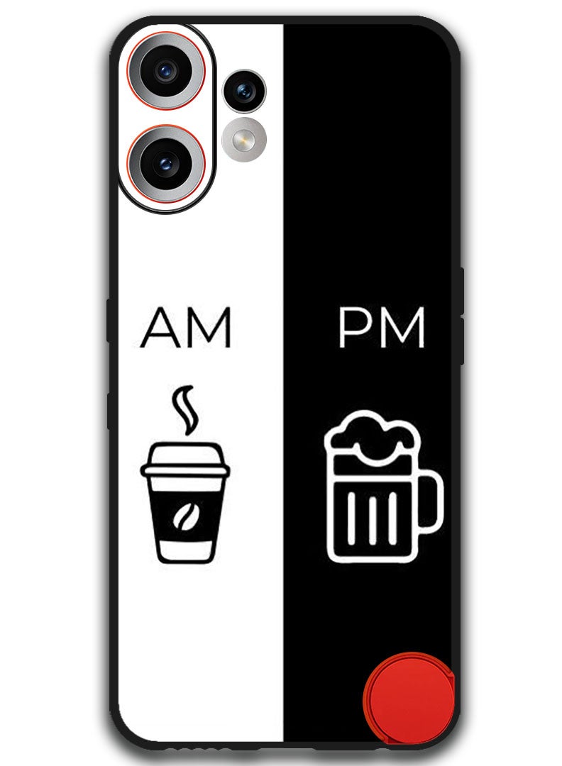 Theodor Case Compatible with Nothing CMF Phone 2 Pro 6.77 Inch Protection Shockproof Bumper Cover AM - PM - Image 1