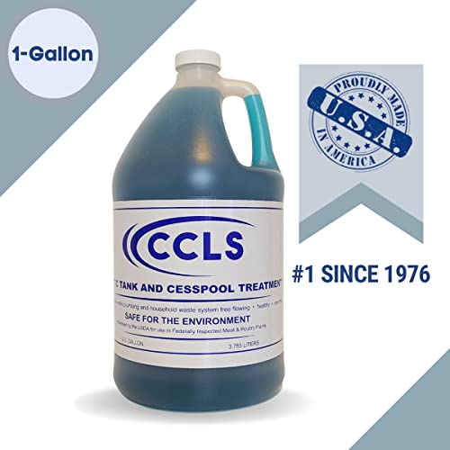 ccls Septic Tank and Cesspool Treatment Additive/Organic Enzyme Producing Bacteria/Non-toxic/Non-Hazardous/Non-Corrosive (1-Gallon) - Image 2