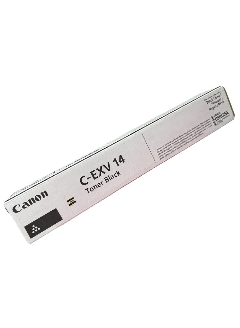 Toner C-EXV 14 Black 8,500 Pages yield / IR2016/IR2018/IR2020/IR2022/IR2025/IR2030 Black