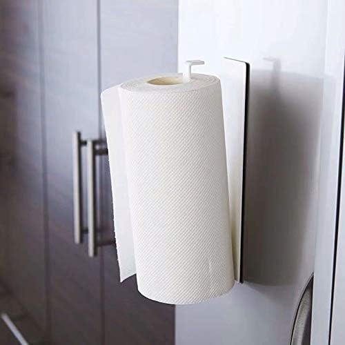 Dayalu Tissue/Toilet Paper Roll Holder for Bathroom Kitchen Tissue Roll Holder Tissue Paper Stand Self Adhesive Paper Towel Holder/Napkin Holder Bathroom Accessories- No Drill - Image 3