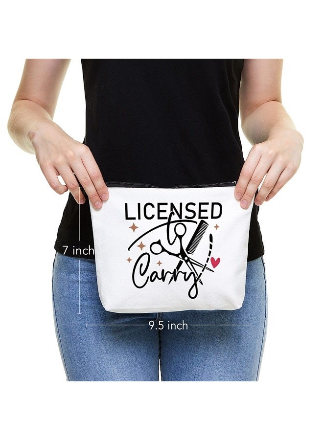 Fokongna لوازم مصفف الشعر أفكار هدايا لمصفف الشعر هدية لمصفف الشعر وحقيبة مكياج لمصفف الشعر - تعمل بجد بيديها - هدايا لمصفف الشعر، مالك صالون، أخصائي تجميل، حلاق أو صديق - Image 2