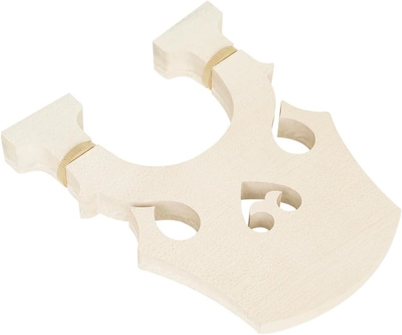 TOYANDONA Low-pitched Violin Bridge Maple Bridge for Bass Violin Design Screws Easy Installation - Image 1