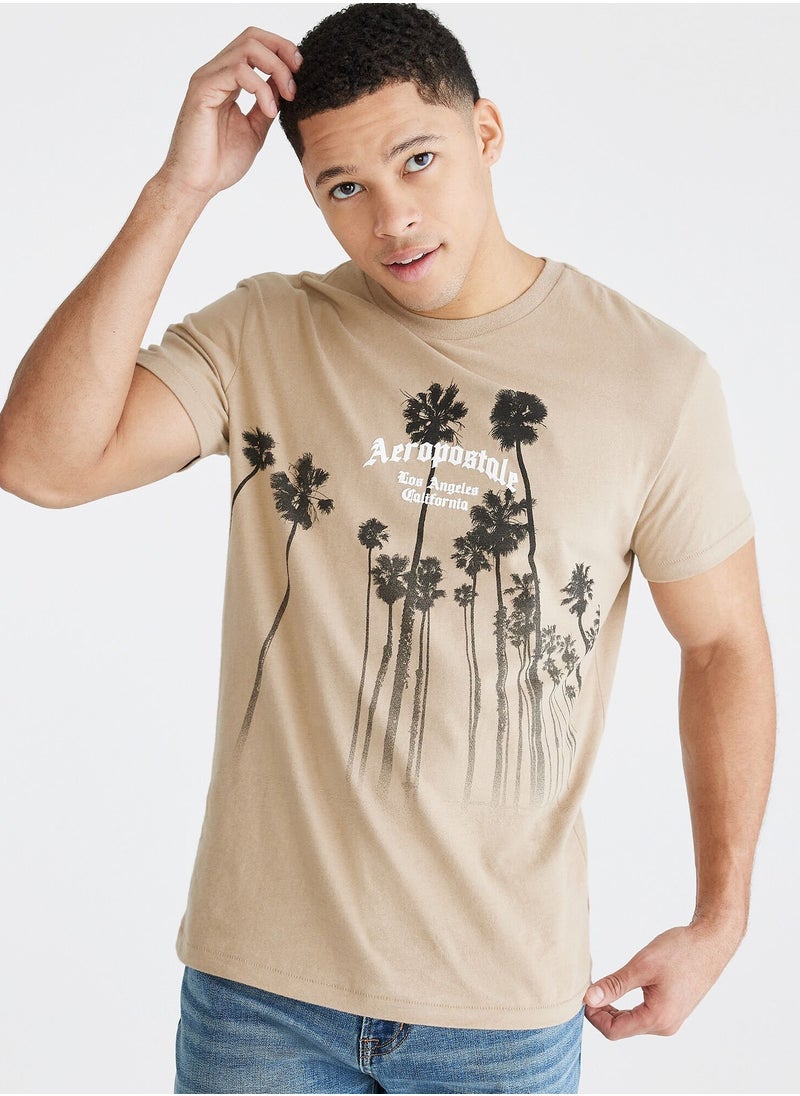 Aeropostale Palms Graphic Tshirt