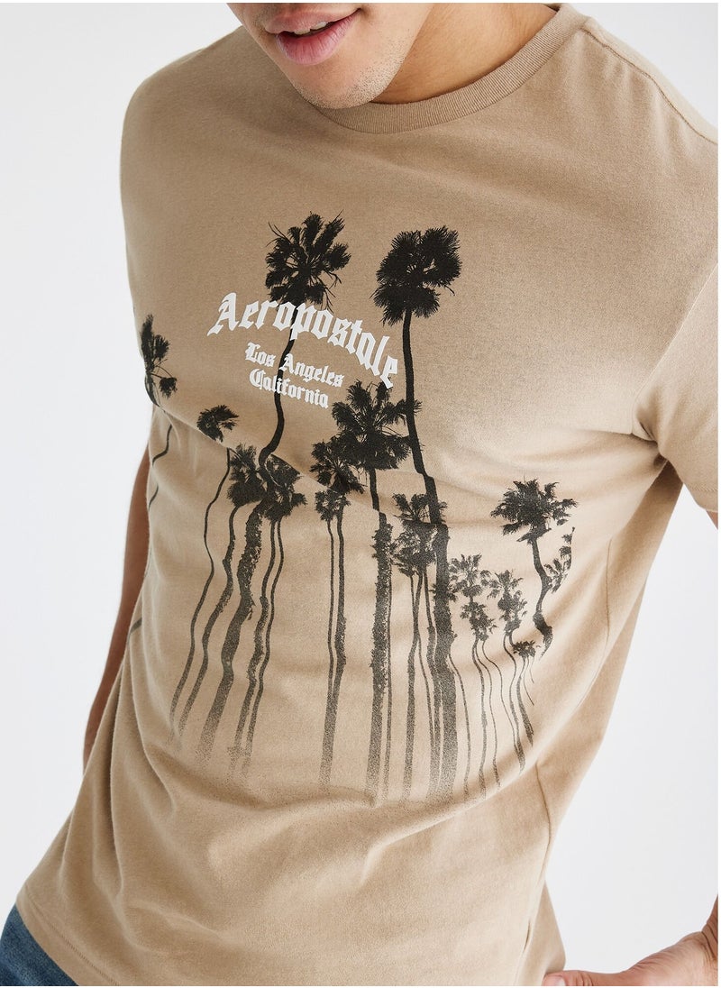 Aeropostale Palms Graphic Tshirt
