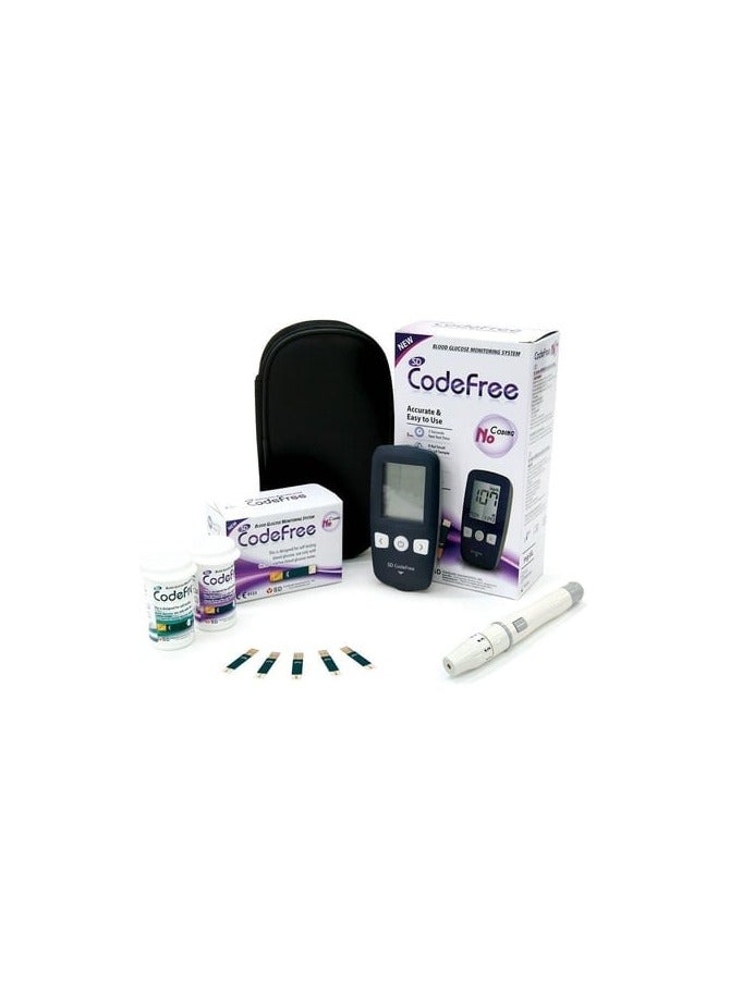 Codefree Code Free Glucose Monitoring System With 50 Teststrip - Image 2