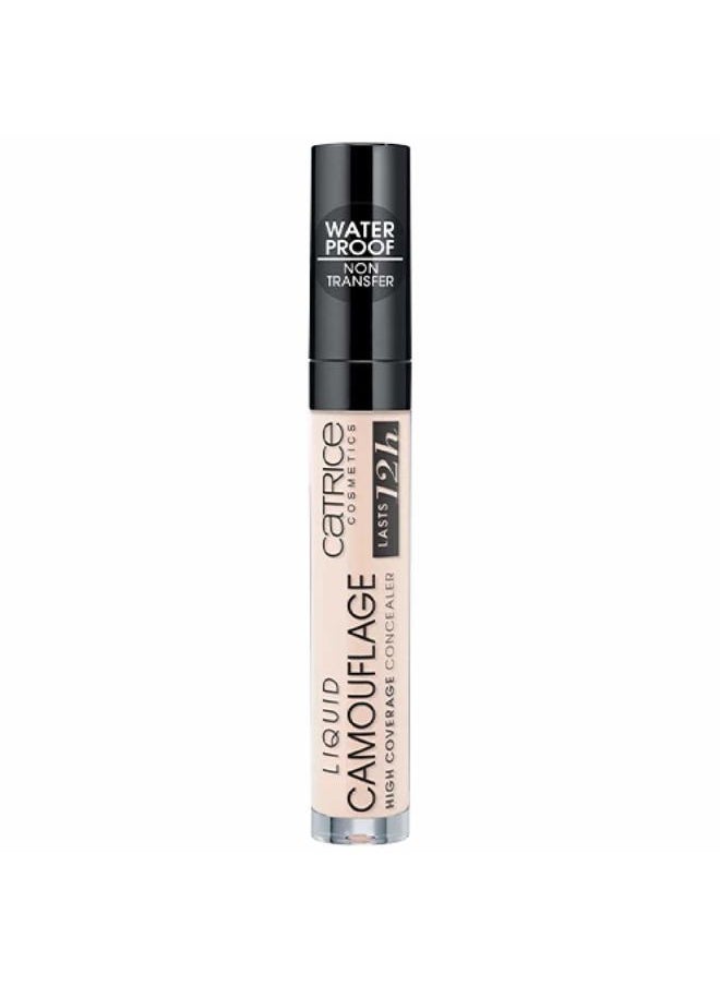 Catrice Liquid Camouflage Concealer (010 Porcelain) - Ultra Long Lasting Concealer for Optimal Coverage, Waterproof  - Image 5