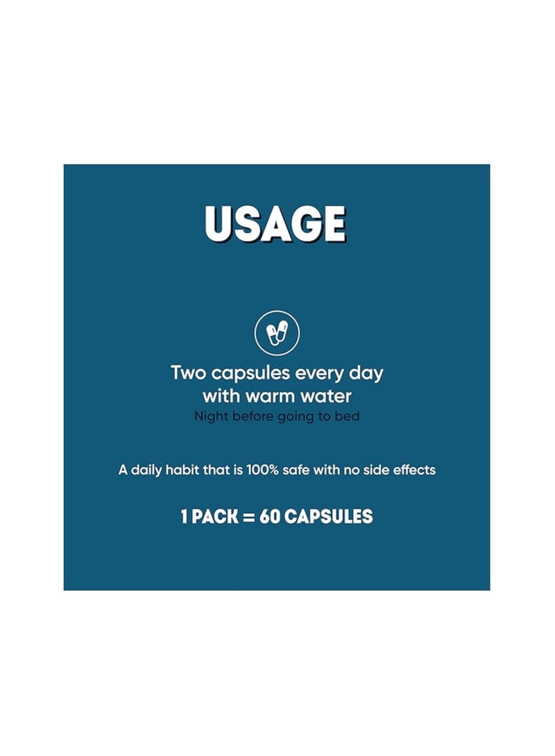 AADAR Relax Pro for Fast Constipation Relief and Gastric Troubles (60 Capsules) - Image 5