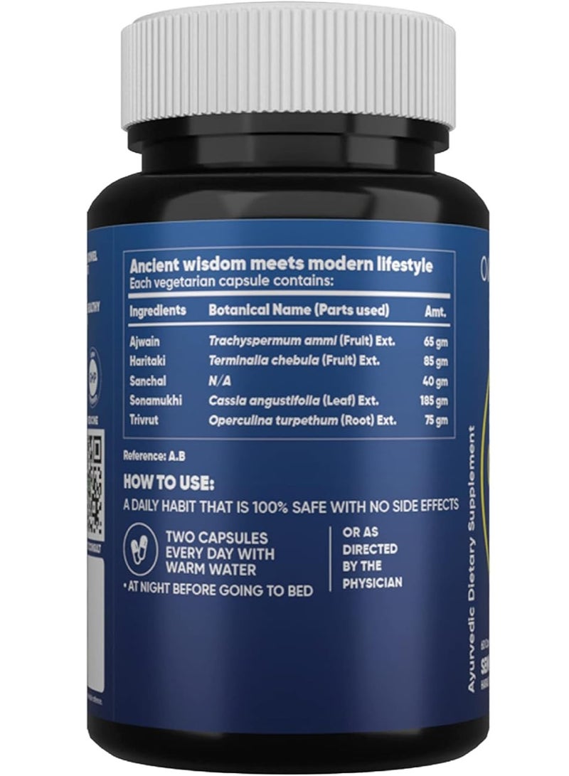 AADAR Relax Pro for Fast Constipation Relief and Gastric Troubles (60 Capsules) - Image 2