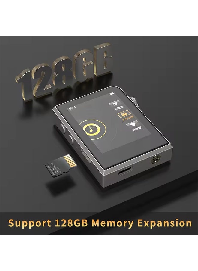 bluetooth MP3 Player Portable Hi-Res Digital Audio DSD256 Lossless HiFi Walkman With EQ Equalizer Full-Format - Image 5