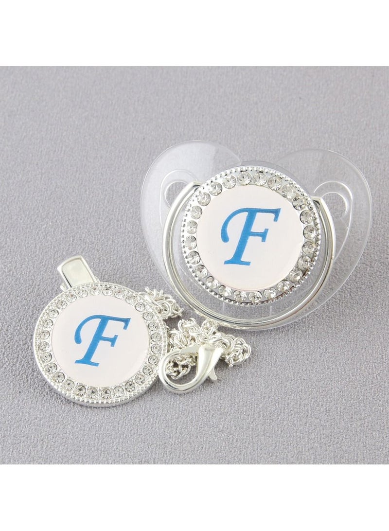 Loquat Alphabet Pacifier With Pacifier Clip