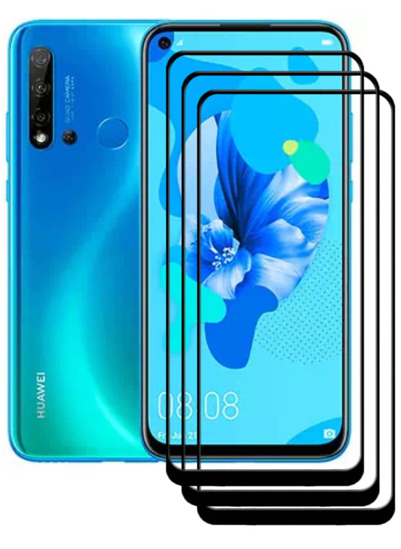 ACLIX 3 Pieces Antistatic ESD Dustproof Premium Quality High Definition Tempered Glass Screen Protector Designed For Huawei nova 5i - Image 1
