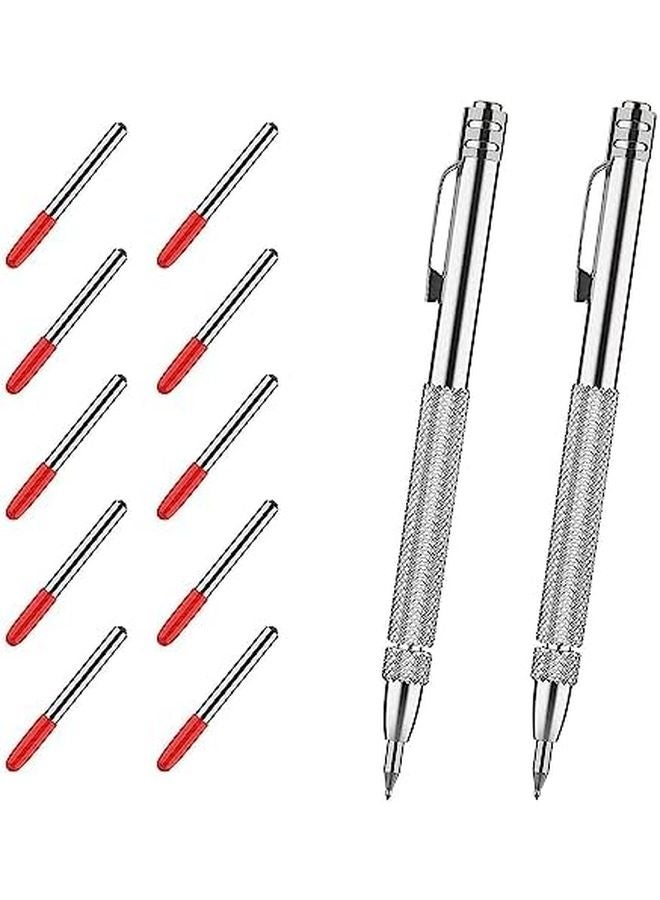 Tungsten Carbide Engraving Pen For Glass Ceramic With Knurled Grip Color F - Image 2