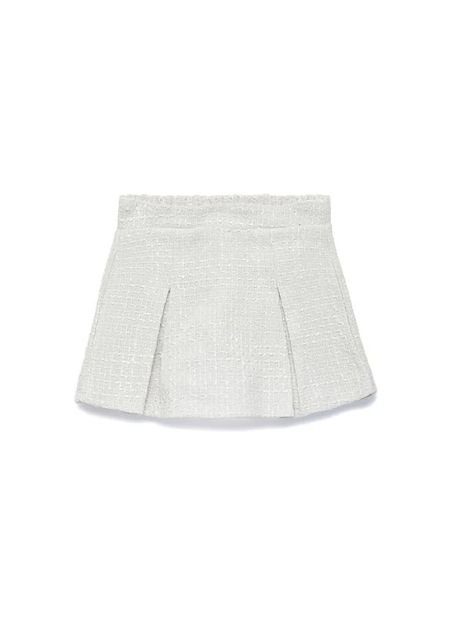 Koton  Tweed Pleated Skort for Women | Best Price UAE