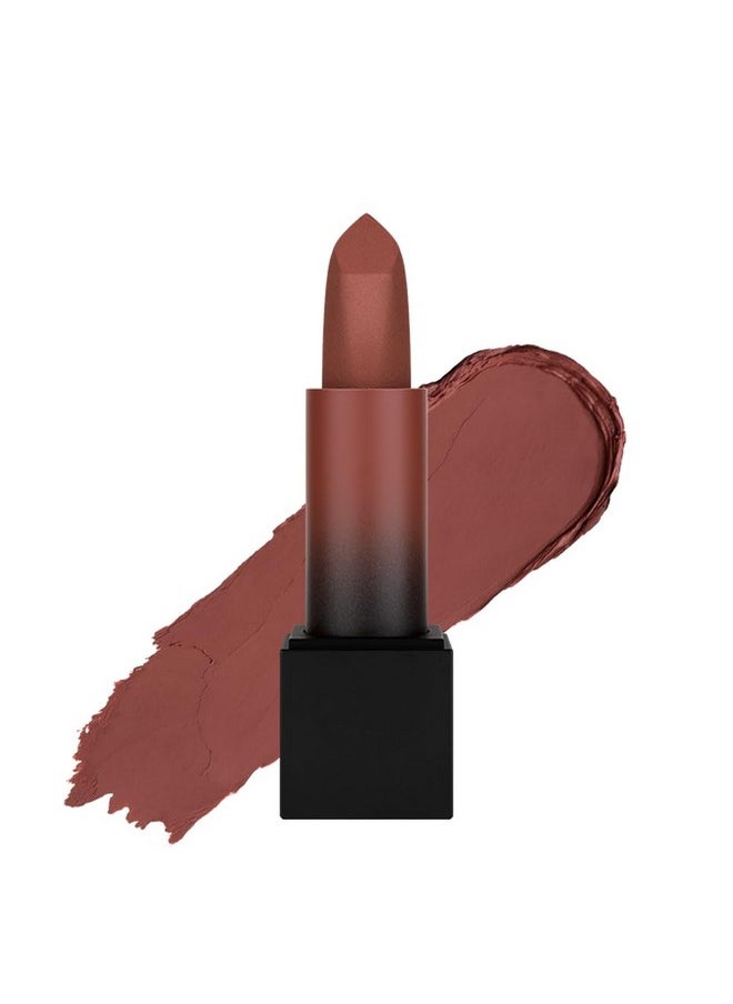 Huda - Huda Beauty Power Bullet Matte Lipstick - First Kiss A cute pinky brick (warm toned) .3g / 0.1 oz - Image 1