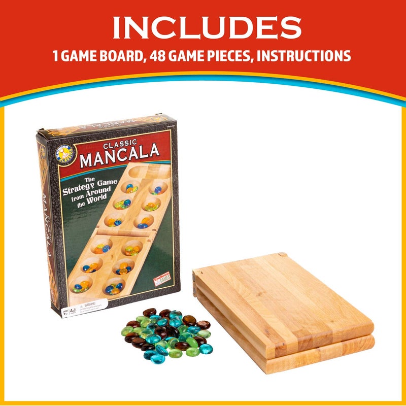 Endless Games Classic Mancala - Fun Board Game for Friends and Family - Timeless Strategy Game - Image 4