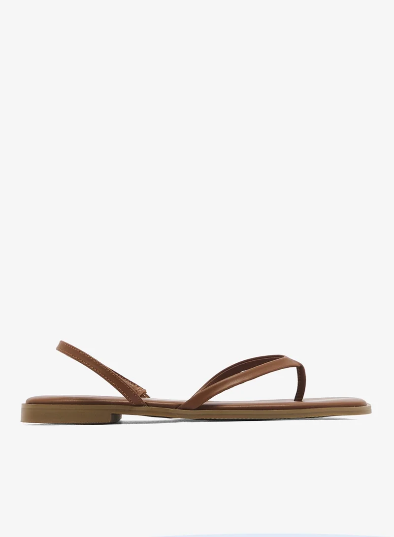 Florie Multi Strap Flat Flip Flops