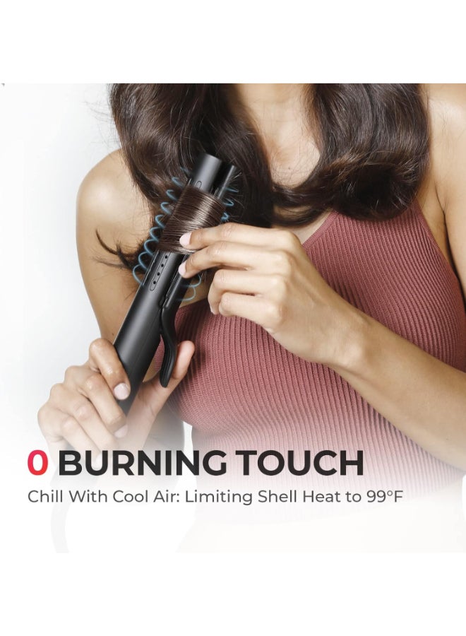 TYMO مكواة فرد الشعر 2 في 1 من Airflow، باللون الأسود، عبوة جديدة - Image 3