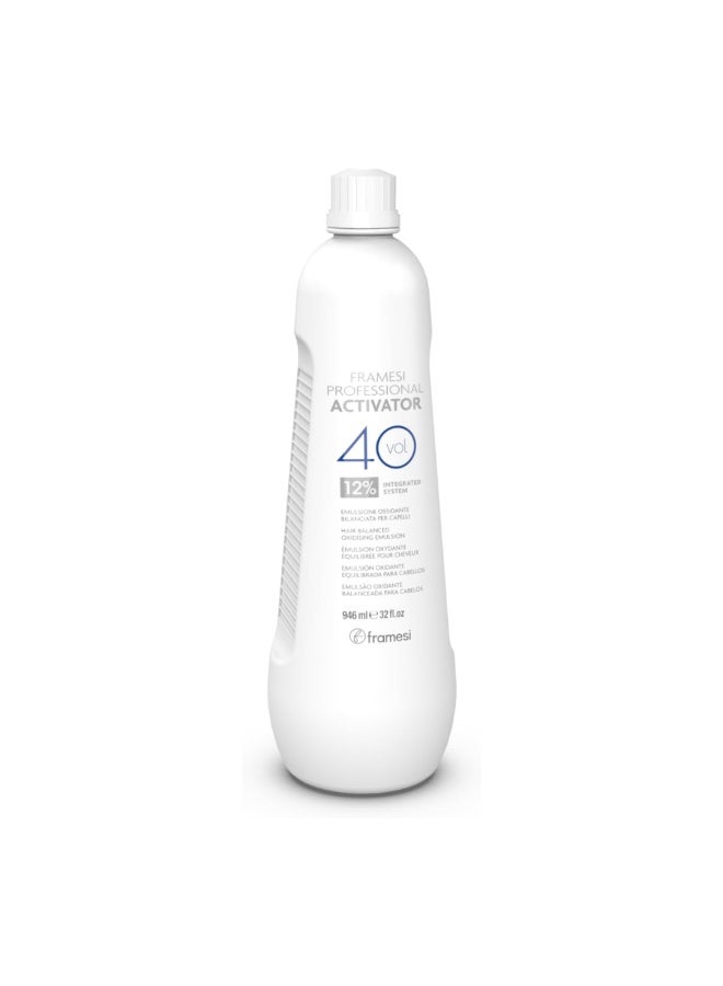 Framesi Morphosis FRAMESI 40 VOL Activator 946ML - Ideal Oxidant for Rich and Long-Lasting Color - Image 1
