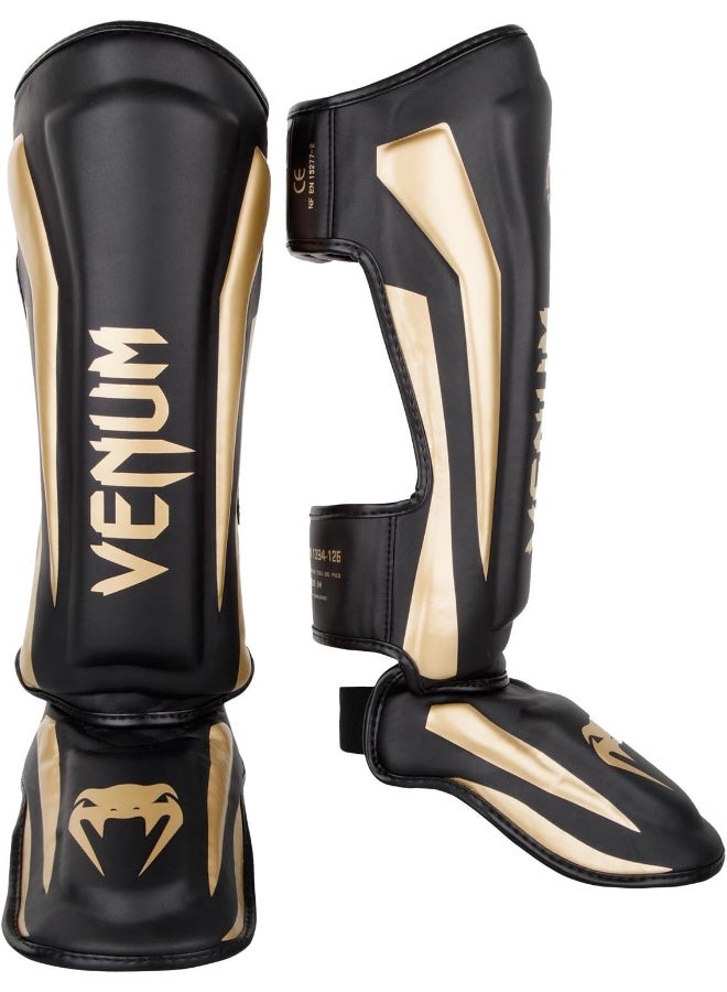 Venum Elite Shin Guards - Image 1