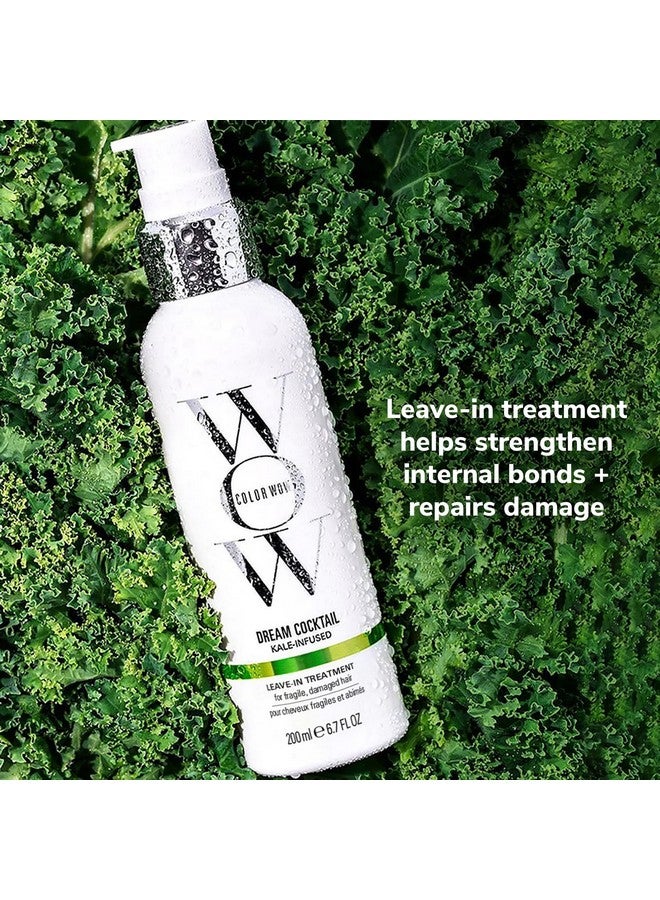 كولور واو علاج COLOR WOW Dream Cocktail Kale Infused Leave-in Treatment للشعر الهش والتالف | يقلل من تكسر الشعر بنسبة 50% في استخدام واحد | حماية قوية من الحرارة - Image 4