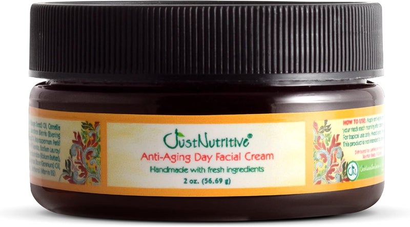 Just Nutritive Anti-Aging Day Facial Cream - 2 oz | Nourishing Moisturizer for Youthful Radiance - Image 1