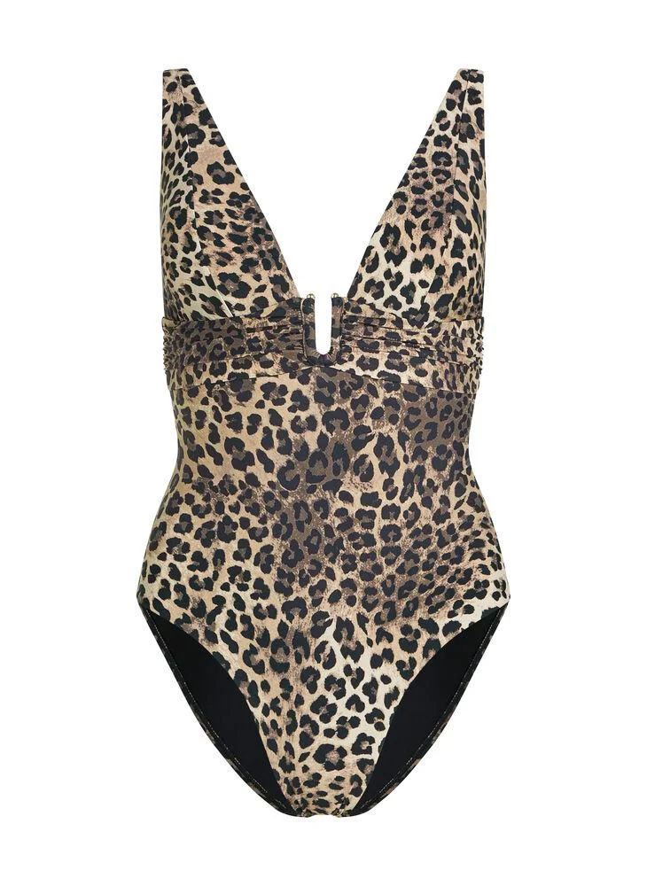 hunkemoller V-Neck One Piece Swimsuit