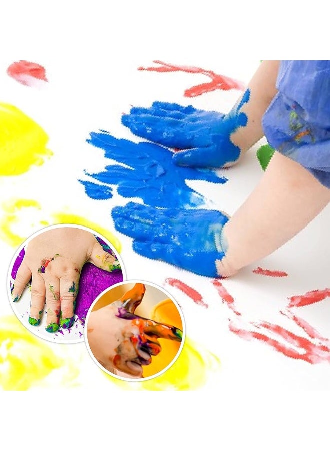 BLOT Kids Washable Finger Paint for Toddlers Art Supplies Gift for Baby Hand Painting DIY Crafts, Non Toxic, 10 Colors, 36ml/Tube - Image 3